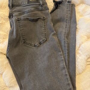 Express Charcoal Skinny Jeans